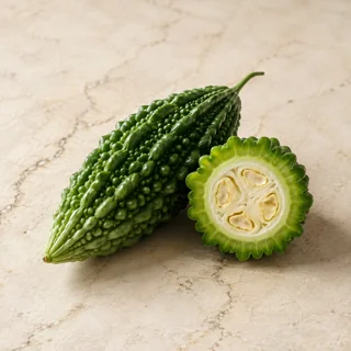 Karela botanical illustration